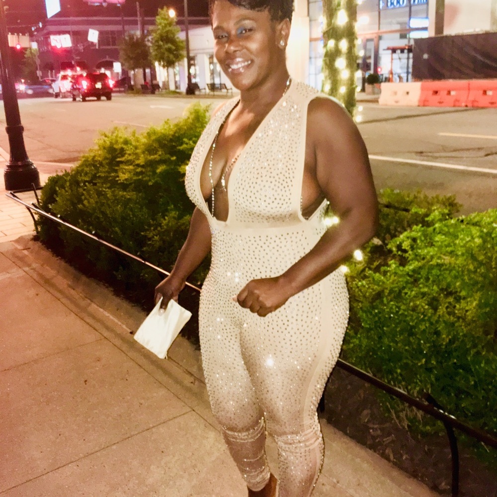 Jumpsuit very sexy stretchy material